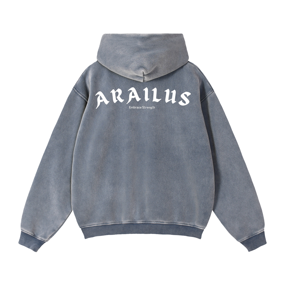 Zip-Through Boxy Fleece Hoodie
