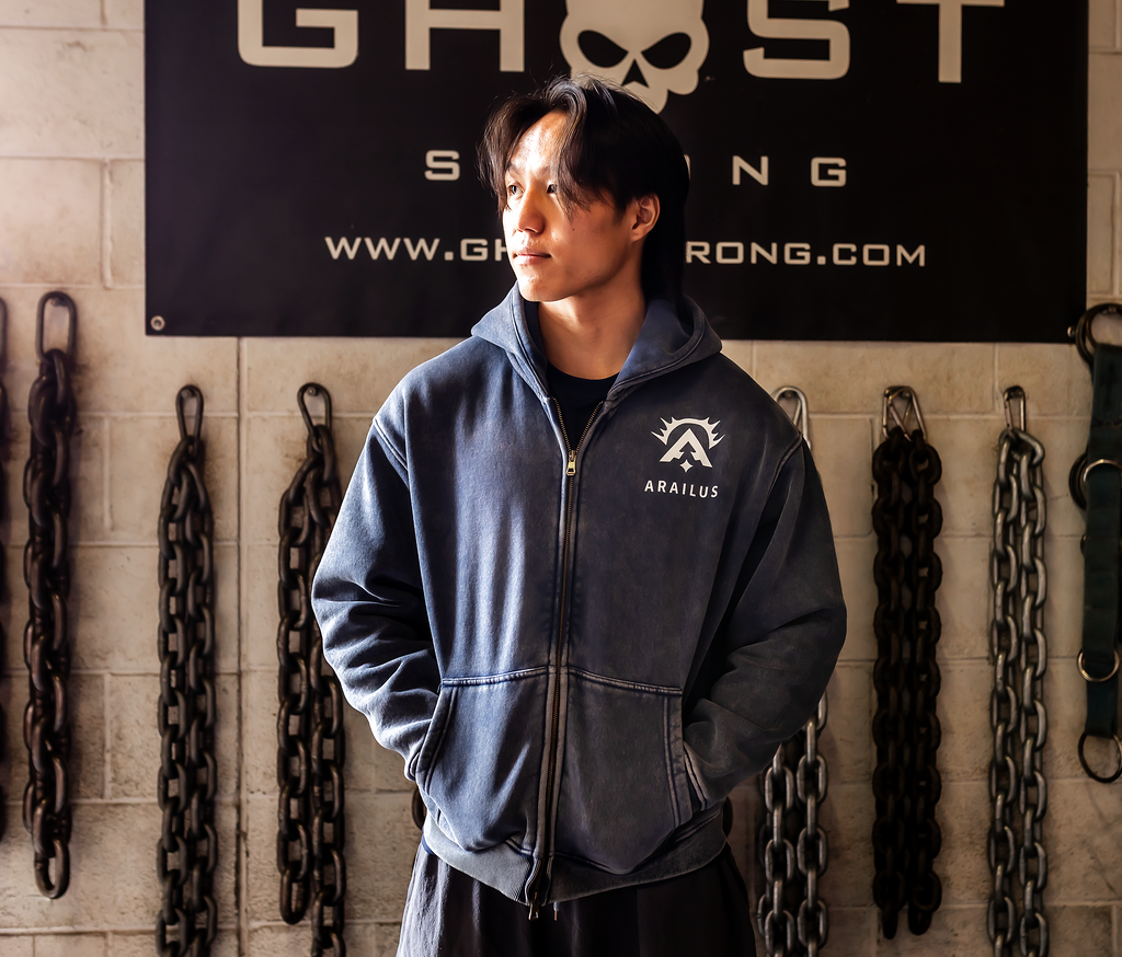 Zip-Through Boxy Fleece Hoodie