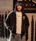 Zip-Through Boxy Fleece Hoodie