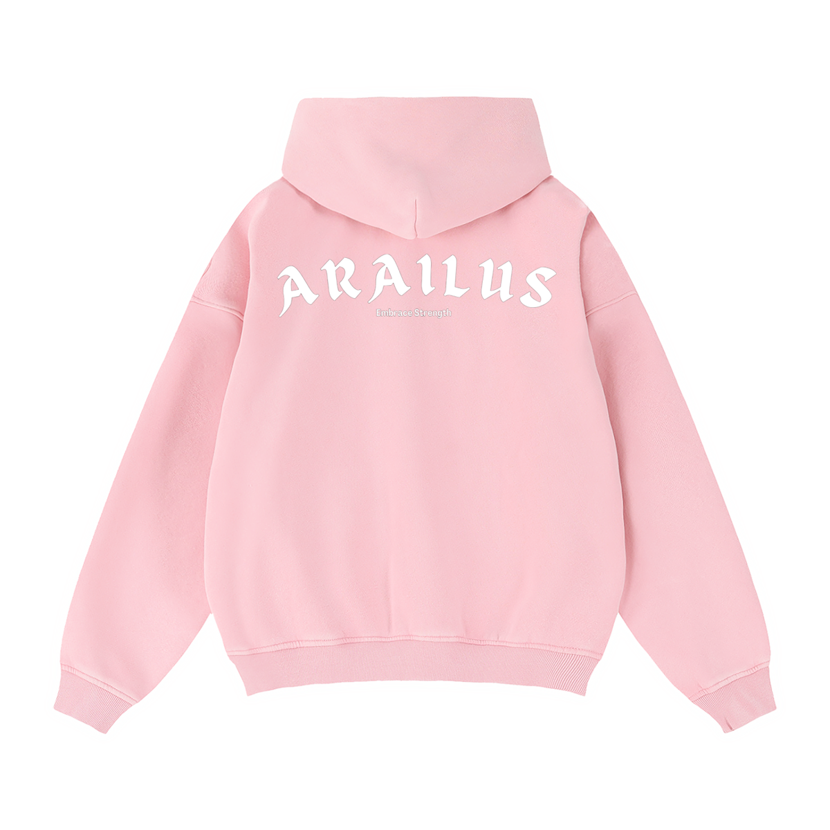 Zip-Through Boxy Fleece Hoodie